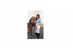 Turf Belle with horse