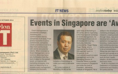 Our Managing Director Mr Roger Wang in Sri Lanka