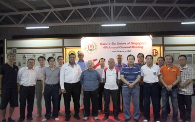 Karate-Do Union of Singapore’s 4th Annual General Meeting