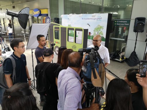 TransitLink Travel Smart Journeys Roadshow at Punggol MRT