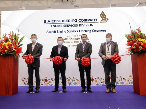 SIA Engineering Company Aircraft Engine Services Opening Ceremony