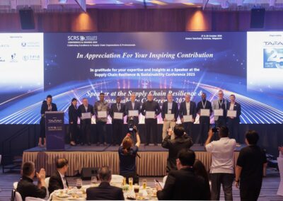 TAPA APAC Supply Chain Resilience & Sustainability (SCRS) Conference & Awards 2025